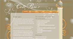 Desktop Screenshot of coteparc.com